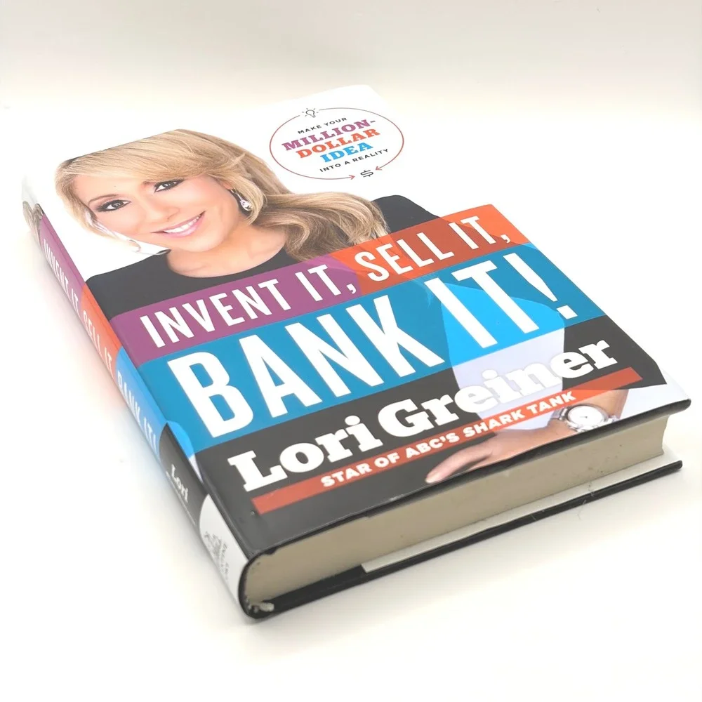 Signed Invent It Sell It Bank It‎ Lori Greiner Shark Tank HC First Edition 2014
